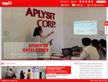 Tablet Screenshot of aplysit.com